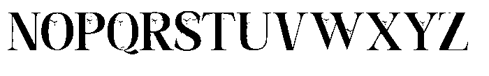 Monarch Blood Decorative Font UPPERCASE