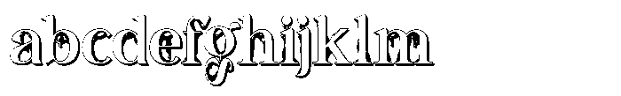 Monarch Blood Shadow FONT