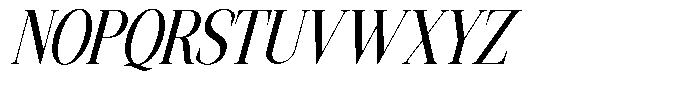 Monarch Heritage Italic Font UPPERCASE