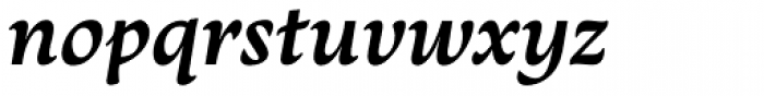 Monarcha SemiBold Italic Font LOWERCASE