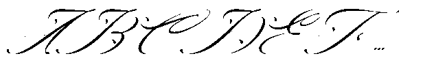 Monarchy  Script Font UPPERCASE