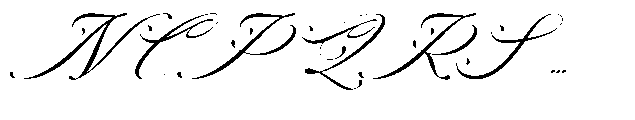 Monarchy  Script Font UPPERCASE