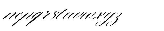 Monarchy  Script Font LOWERCASE