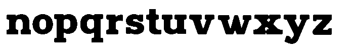 Monarko Font LOWERCASE