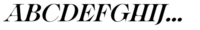 Monarque Bold Italic Font UPPERCASE