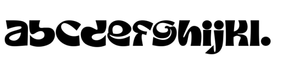 Monarqy Font LOWERCASE