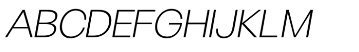 Monas Grotesk Extra Light Italic Font
