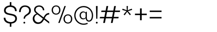 Monas Grotesk Light Font OTHER CHARS