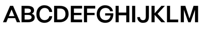 Monas Grotesk Semi Bold Font UPPERCASE