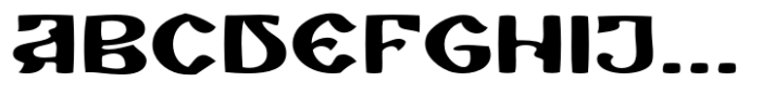 Monasterka Regular Font UPPERCASE
