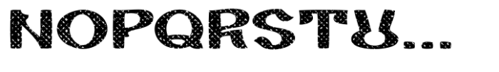 Monasterka Textured Font UPPERCASE