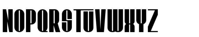 Monata Regular Font UPPERCASE