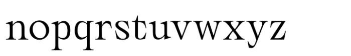 Monaya Regular Font LOWERCASE