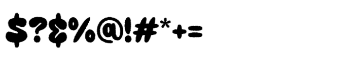 Monaz Rough Font OTHER CHARS