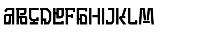Moncbla Regular Font UPPERCASE