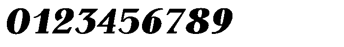 Monch Neue Black Italic Font OTHER CHARS