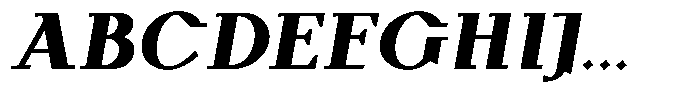 Monch Neue Black Italic Font UPPERCASE
