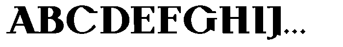Monch Neue Black Font UPPERCASE