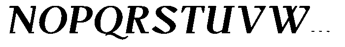Monch Neue Bold Italic Font UPPERCASE
