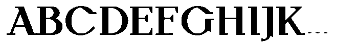 Monch Neue Bold Font UPPERCASE