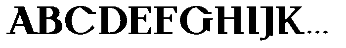 Monch Neue Extrabold Font UPPERCASE