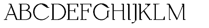Monch Neue Light Font UPPERCASE