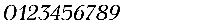 Monch Neue Medium Italic Font OTHER CHARS