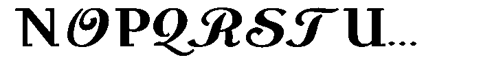 Monch Neue Rebellion Extrabold Font LOWERCASE