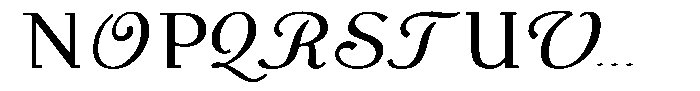 Monch Neue Rebellion Medium Font LOWERCASE