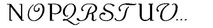 Monch Neue Rebellion Regular Font LOWERCASE