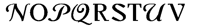 Monch Neue Rebellion Semibold Font UPPERCASE