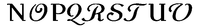 Monch Neue Rebellion Semibold Font LOWERCASE