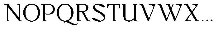 Monch Neue Regular Font UPPERCASE