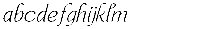 Monch Neue Script Light FONT