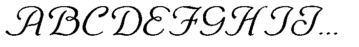 Monch Neue Script Regular Font UPPERCASE