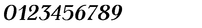 Monch Neue Semibold Italic Font OTHER CHARS