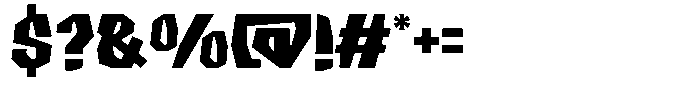 Monci Font OTHER CHARS