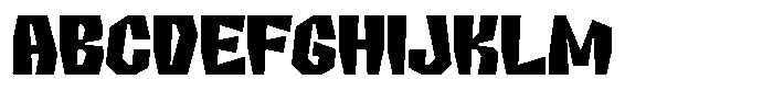 Monci Font UPPERCASE