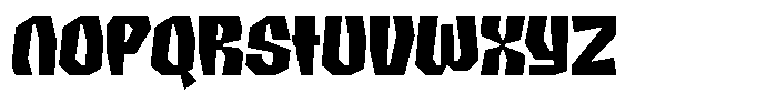 Monci Font LOWERCASE