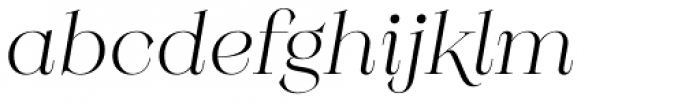 Monckeberg Alt Light Italic Font LOWERCASE