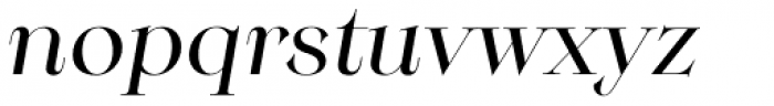 Monckeberg Normal Italic Font LOWERCASE