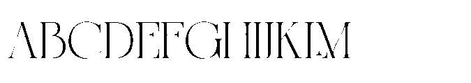 Monclaire Regular Font UPPERCASE
