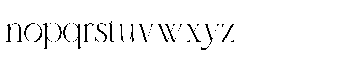 Monclaire Regular Font LOWERCASE