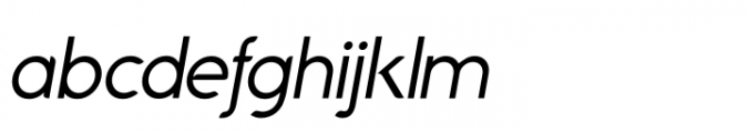 Mondapick Thin Italic Font LOWERCASE