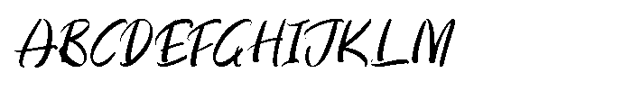 Monday Beachnes Italic Font UPPERCASE