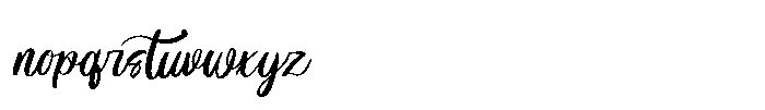 Monday Beachnes Italic Font LOWERCASE