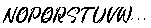 Monday Chitrus Regular Font UPPERCASE