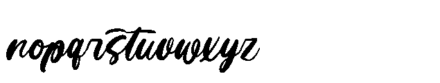 Monday Chitrus Regular Font LOWERCASE