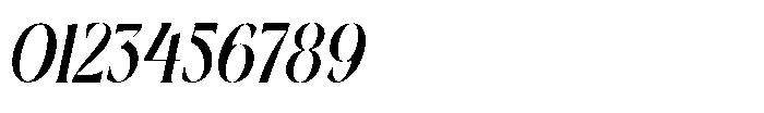 Mondeba Italic Font OTHER CHARS