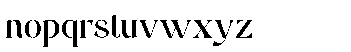 Mondeba Regular Font LOWERCASE